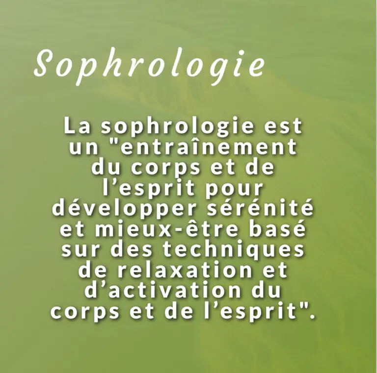Sophrologie Définition