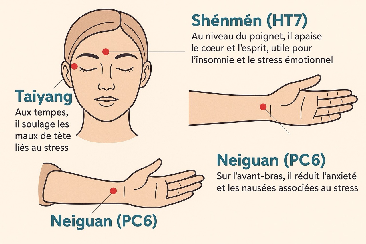 Acupuncture pour réduire le stress